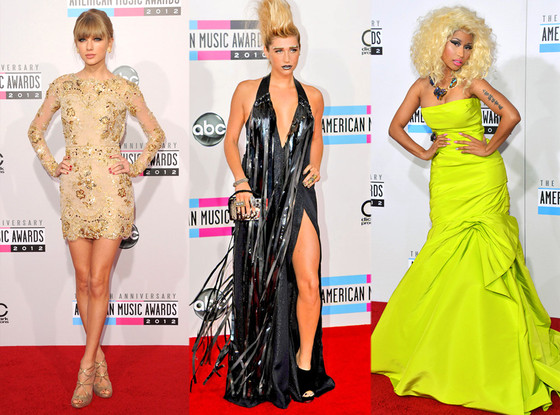 Taylor Swift, Kesha, Nicki Minaj, AMERICAN MUSIC AWARDS Taylor Swift, Kesha, Nicki Minaj, AMERICAN MUSIC AWARDS